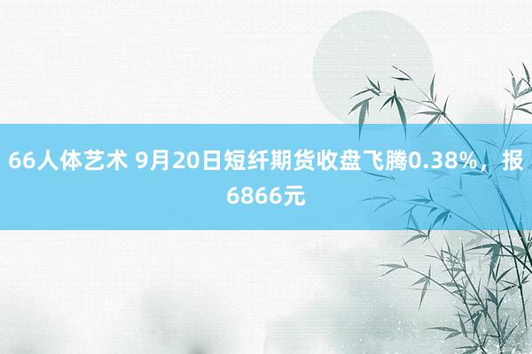 66人体艺术 9月20日短纤期货收盘飞腾0.38%，报6866元