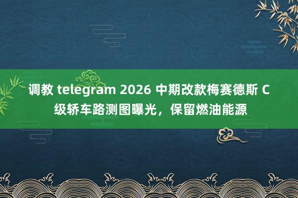 调教 telegram 2026 中期改款梅赛德斯 C 级轿车路测图曝光，保留燃油能源