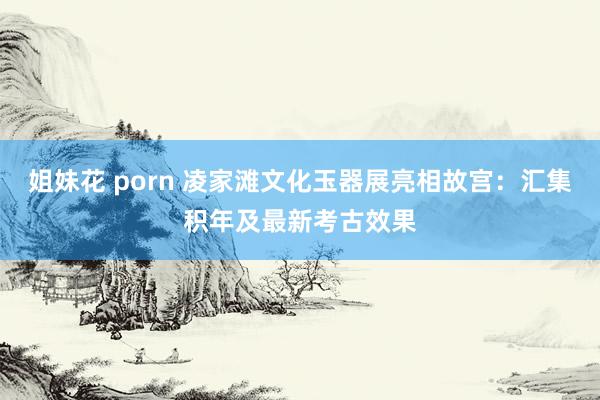 姐妹花 porn 凌家滩文化玉器展亮相故宫：汇集积年及最新考古效果